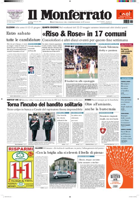 Il Monferrato - Edizione 37 del 14/05/2004